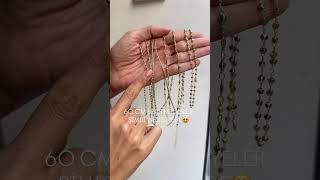 60 cm Kolye Çeşitleri - Seda Bijuteri