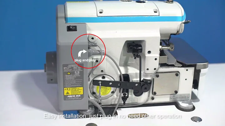 JACK E4S DIRECT DRIVE 5 THREAD OVERLOCK POWER SAVING INDUSTRIAL SEWING MACHINE SALES AND SERVICE