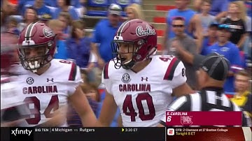 2018 USC vs Florida - Jacob August 2 Yd Touchdown Reception