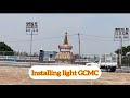 Installing light  gcmc lharden77 tibetanvlogger tibetanyoutuber youtube football