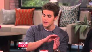 Paul Wesley on The Talk