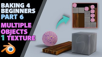 Beginners Guide to Baking | part 6 | Multiple textures into 1 | Blender 2.8