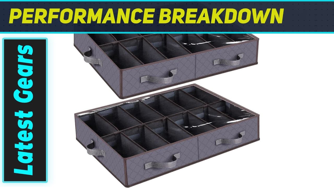 Best Under Bed Shoe Storage Organizer? Anyoneer Organizer Tested!