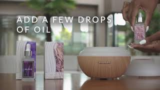 How to use your AURA Sanctuary diffuser