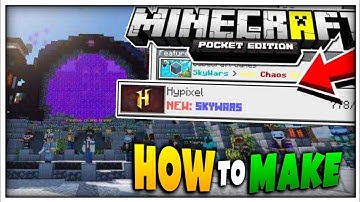 How To Make MCPE Server like Hypixel | Pmmp Server | PocketMine Tutorial