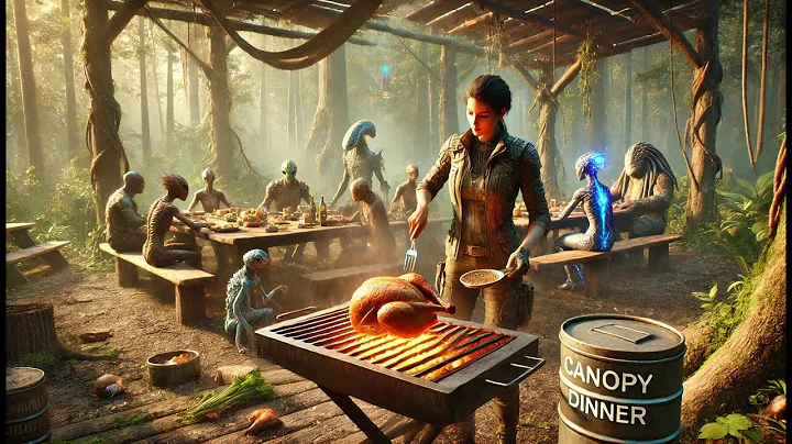 The Hunters Forgot Their Rations — The Human Smoked Meat and Launched a Canopy Diner | HFY Story