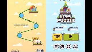 ROPE PUZZLE - STICKMAN RESCUE  Level  35 to 51 screenshot 2