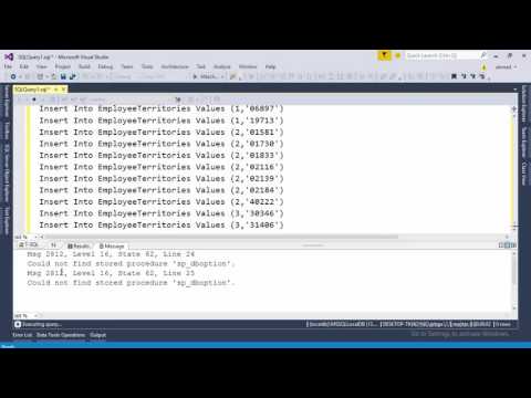 How to Import SQL Script to SQL Server or Visual Studio 2012 or Later