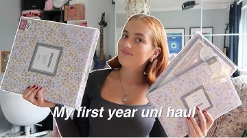 My first year uni haul | Annika Koster