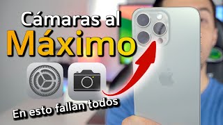 Cómo CONFIGURAR la Cámara del iPhone AL MÁXIMOIncluido iPhone 15 Pro/Max
