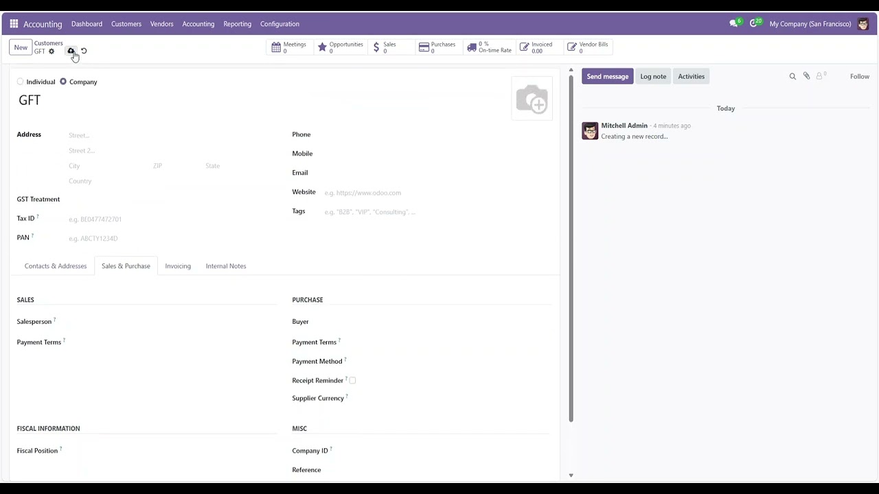Streamline Contact Management with Auto-Generated Company IDs in Odoo