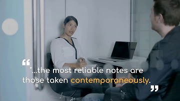 Document Properly with Contemporaneous Notes