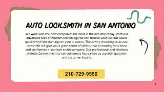 Auto Locksmith Of San Antonio