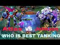 Who is the best tanking ( Atlas vs Johnson) { moba legend's 5v5 } 