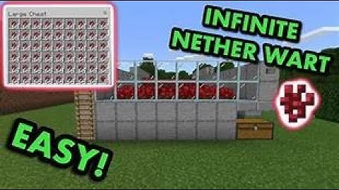 SIMPLE 1.19 NETHER WART FARM TUTORIAL in Minecraft Bedrock (MCPE/Xbox/PS4/Nintendo Switch/Windows10)