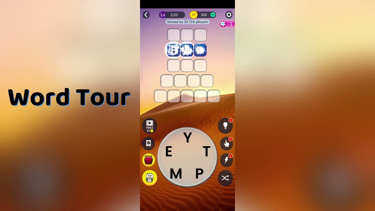 🧠 Word Tour Level 71 Answers | Word Tour Level 72 Answers