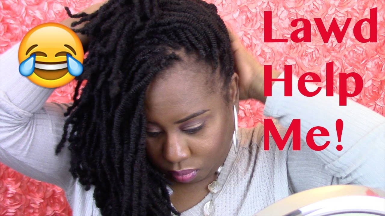 Watch Me Try To Style My Nubian Twists I Enhanced By Sharie Youtube