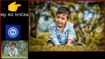 Photoshop Touch 2020 || Baby photo Editing || Ps Touch Mobile Tutorial || KinG Editz