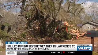 One killed, three injured during severe weather in Mississippi
