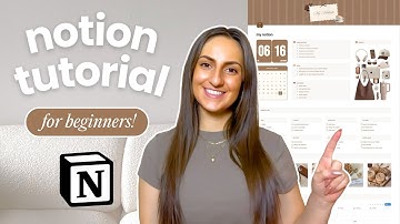 how to build an aesthetic notion for BEGINNERS! *easy step by step tutorial for notion newbies*