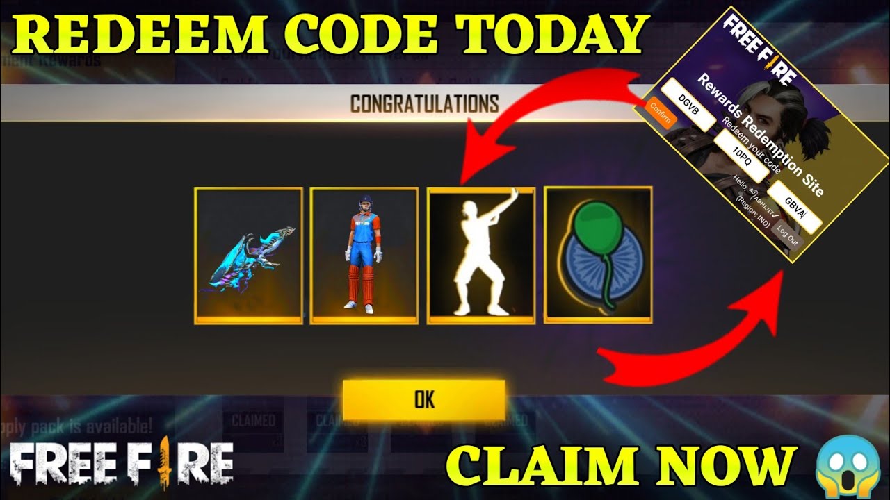 Free Fire Redeem Code 15th August | FFCO Grand Final Redeem Code Today | Draco Ak Max Redeem Code