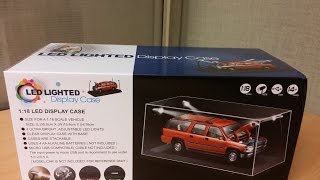 LED LIGHTED Display Case 1:18