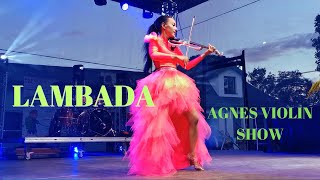 LAMBADA - KAOMA 🇧🇷💃🏻 2023🌴Electric Violin show by Agnieszka Flis 🎻🌴