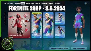 *NOVÝ* FORTNITE SHOP! I 8.5.2024 I FOTBALISTKY A FNCS SKINY!