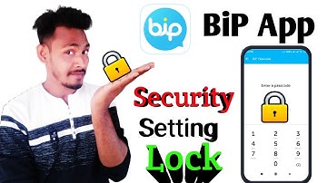 BiP App Security Setting | How To Safe Your Bip App Chat List | Bip Password & Touch ID Privacy