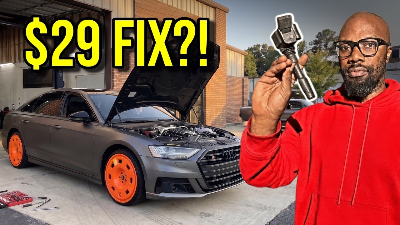 They Said My $160K Audi S8 Needed a $35,000 Engine… I Fixed It for $29