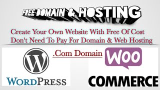 How To Create Your Free Domain & Web Hosting  With WordPress Login | Build Your Own Website | Part 1