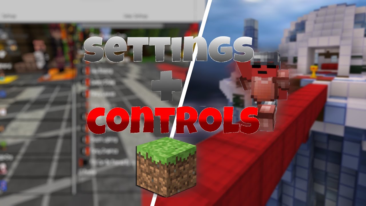 Best Minecraft For Bedrock/MCPE Settings | Controls + Settings Release