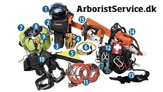 My Minimum Tree Climbing Equipment - Arborist Tree Climbing Gear