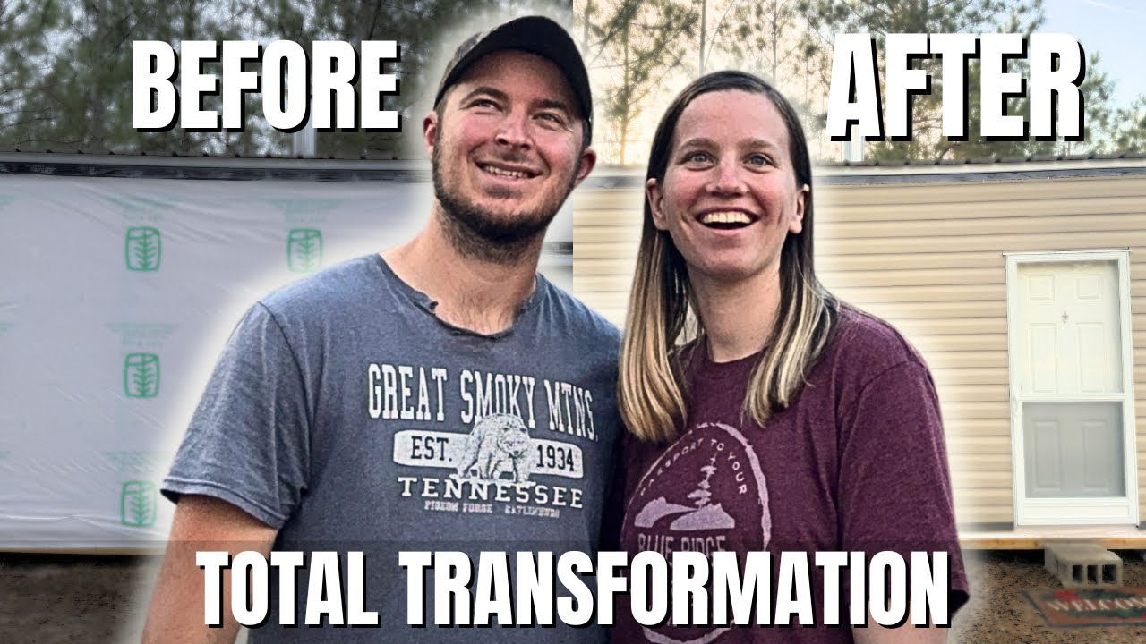 We Finally Finished the Exterior... | Tiny Home Transformation