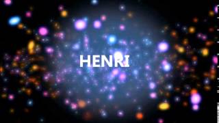 Joyeux Anniversaire Henri Youtube Joyeux Anniversaire Henri Youtube