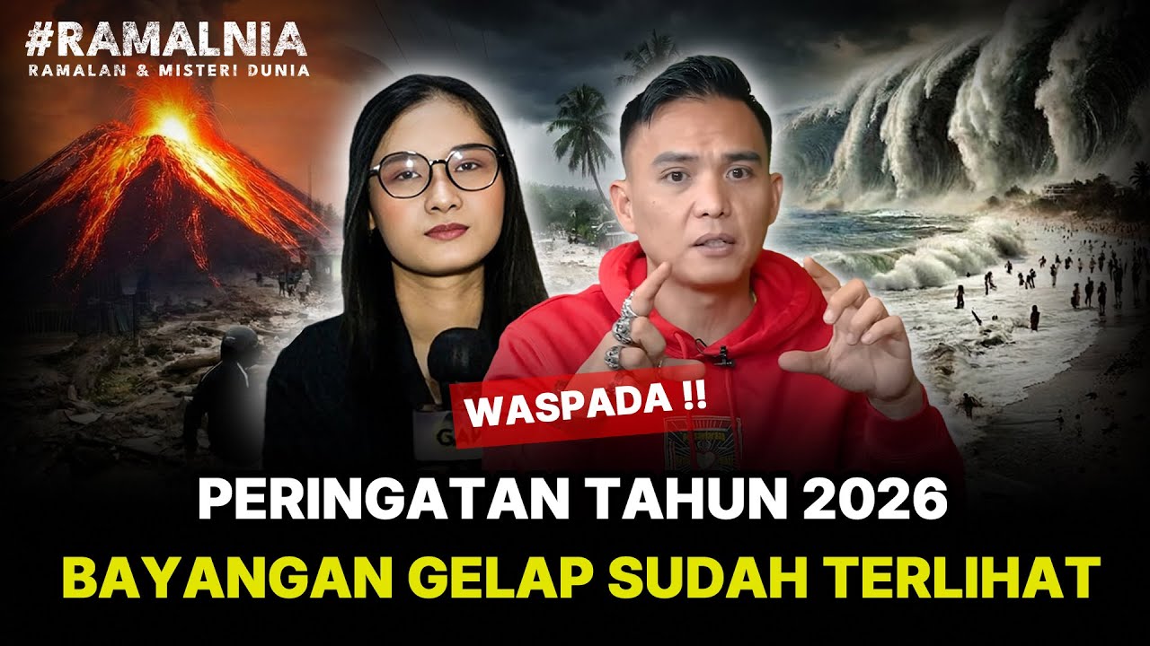 🔴WASPADA‼️RAMALAN INDONESIA TAHUN 2026 BIKIN MERINDING‼️BENCANA BESAR & GEJOLAK POLITIK⁉️ 