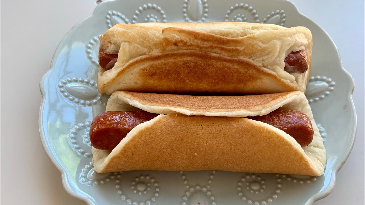 Korean style Hotdog Pancakes / Pancake Hotdogs Sarah’s Table Ep. 62
