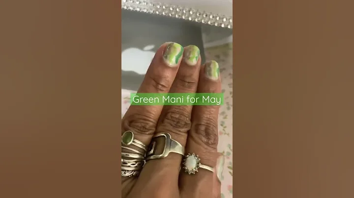 Five shades of green