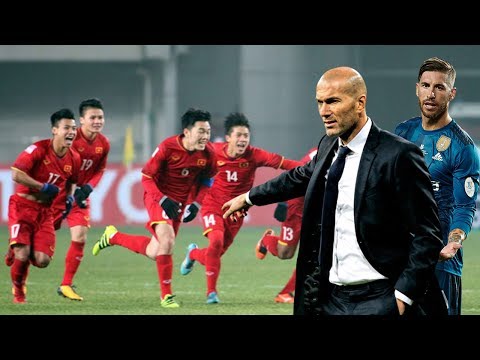 Video Thầy trò Zidane lên tiếng trước chiến tích của U23... - youtube