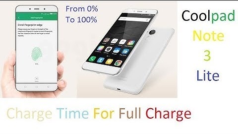 Coolpad Note 3 Lite Charging Problem Fix Cool UI 8.0 Optimised.