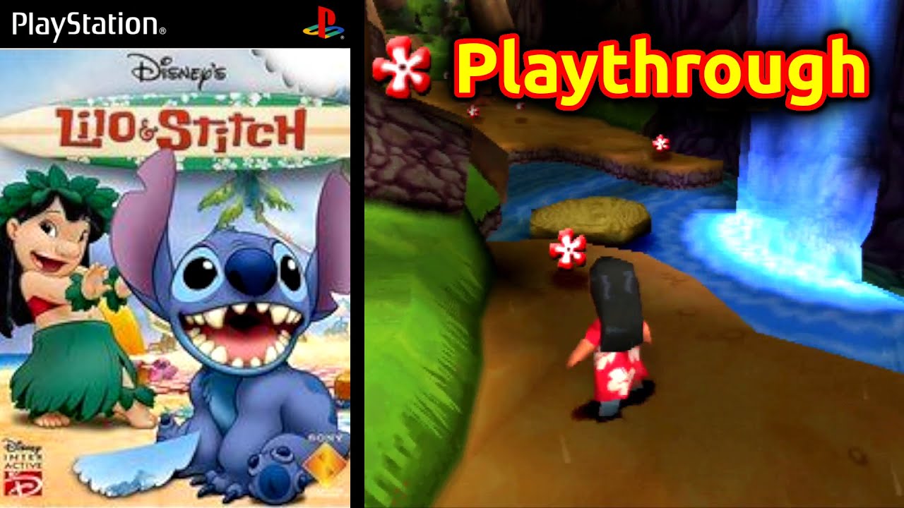 The Lilo & Stitch PS1 Game 