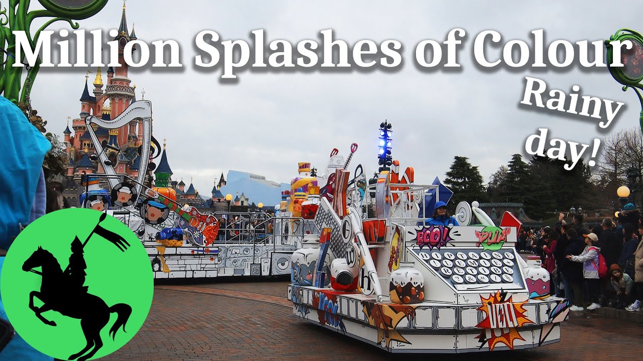 A Million Splashes of Colour: De Regenversie! - 16-02-2024 - Disneyland Parijs