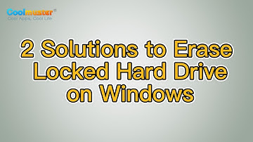 How to Erase Locked Hard Drive on Windows? [Step-by-Step Guide]