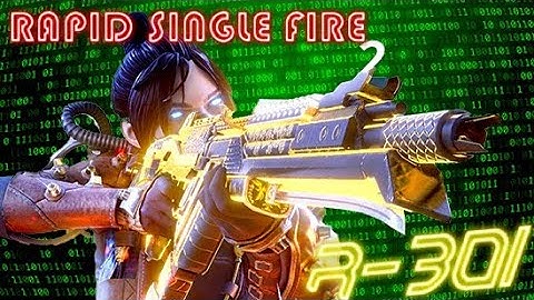 Rapid single fire R301 using macros