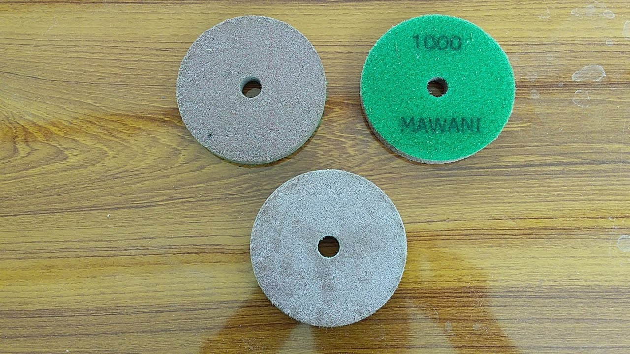 Sponge Pads For Marble & Chips Floor Honing Review YouTube