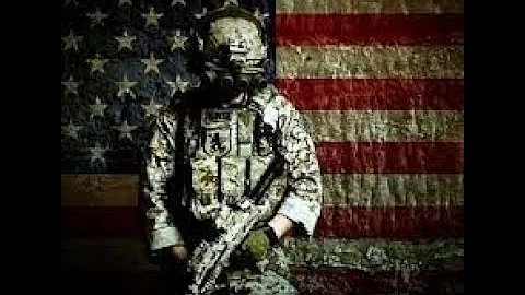 U.S.A. Military tribute. (Mr Red, White, and Blue)