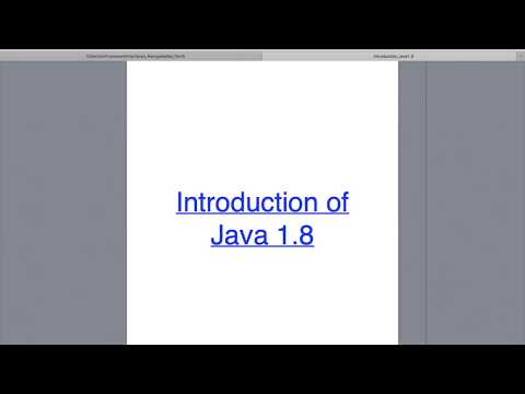 Java8 Introduction and Features of Java 1.8