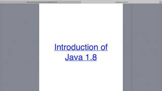 Java8 Introduction and Features of Java 1.8