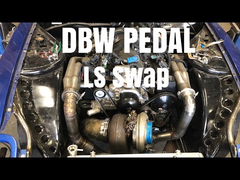 LS swap Drive by Wire Throttle Pedal install on Datsun 280ZX