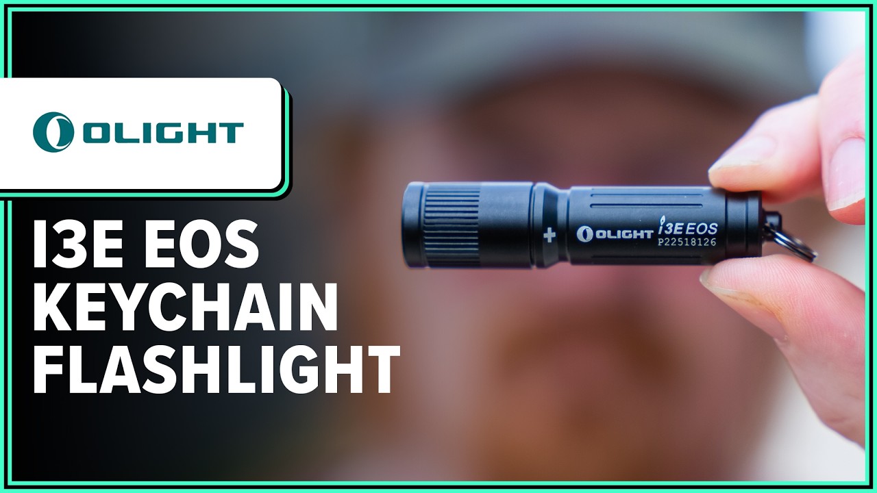 olight 13e eos flashlight i3E LED Keychain  flashlightgo cap activation makes it simple and reliable Olight i3E EOS 90 Lumen